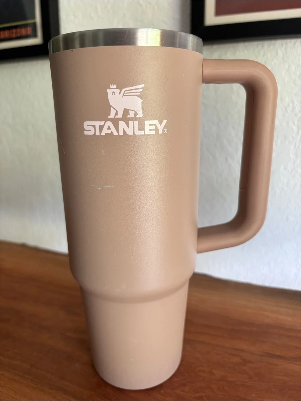 Stanley Lavender and Tan Insulated Travel Mugs with Handle 30oz